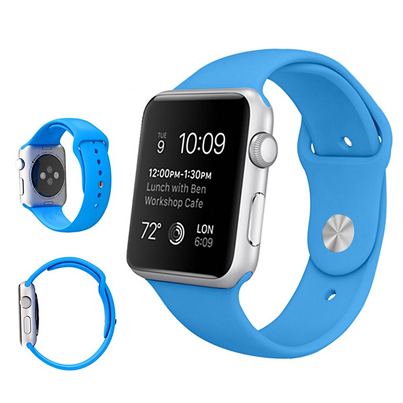 Ремешок для Apple Watch 38/40 mm Blue, голубой