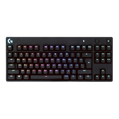 Клавиатура Logitech G Pro RUS, Механическая (920-009393) Чёрный