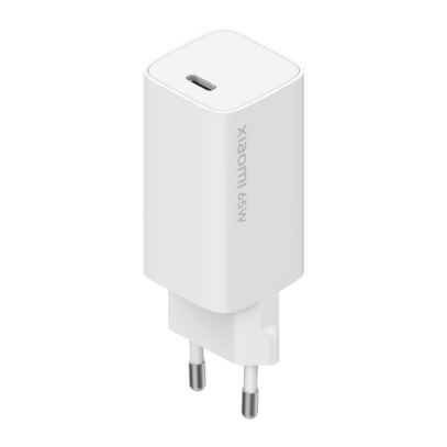 Зарядное устройство Xiaomi Mi Fast Charger with GaN Tech USB Type-C 65Вт BHR4499GL (AD65GEU) Белый