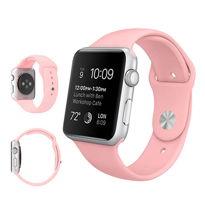 Ремешок для Apple Watch 38/40/41 mm Pink, розовый