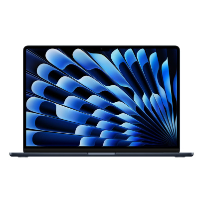 Apple MacBook Air 15" (M3, 8C CPU, 10C GPU, 2024) 16/256Gb SSD (MC9G4) Midnight, «тёмная ночь»