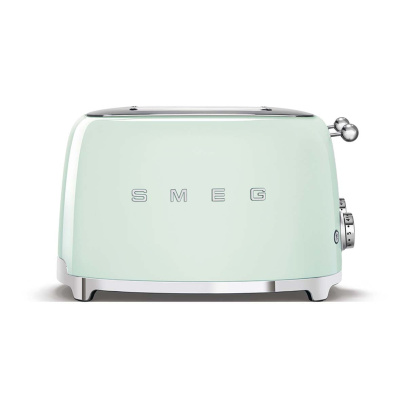 Тостер на 4 ломтика SMEG 50s style (TSF03PGEU) Пастельный зеленый