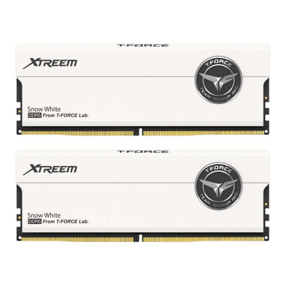 Оперативная память TEAMGROUP T Force Xtreem (FFWD532G7600HC36FDC01) DDR5 32GB 7600MHz CL36 UDIMM 2x16GB RGB White