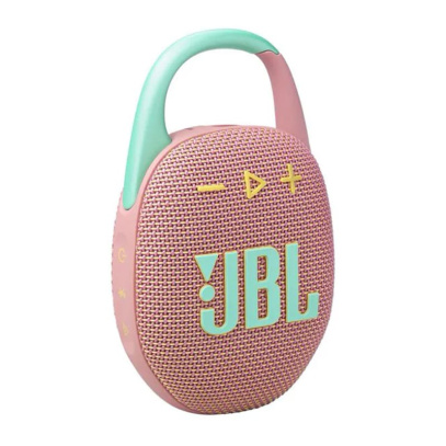 Портативная колонка JBL Clip 5 Pink, розовый