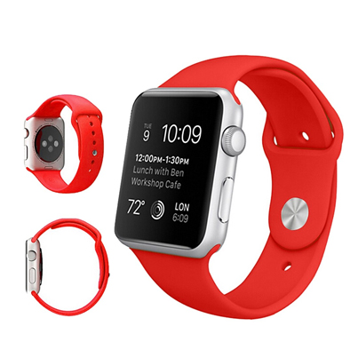 Ремешок для Apple Watch 42/44 mm Red, красный