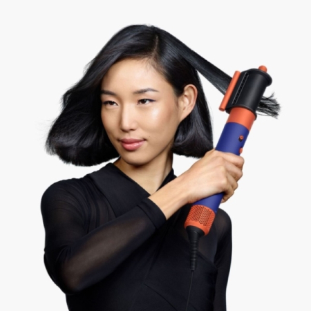 Стайлер Dyson AirWrap Complete Long HS08 (UK) Straight+Wavy, Vinca Blue/Topaz, синий/оранжевый