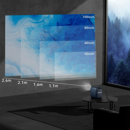 Портативный проектор Wanbo Projector T2 Max EU, белый