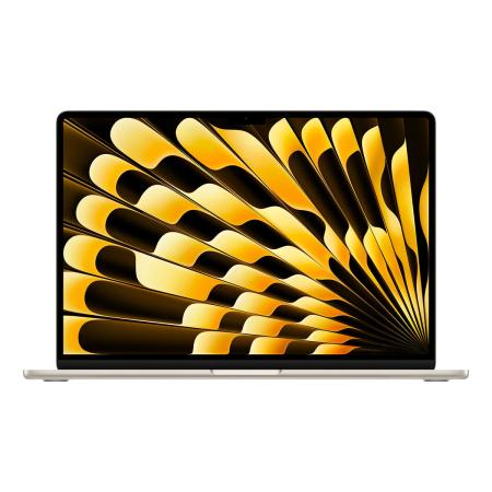 Apple MacBook Air 15" (M3, 8C CPU, 10C GPU, 2024) 8/256Gb SSD (MRYR3) Starlight, «сияющая звезда»