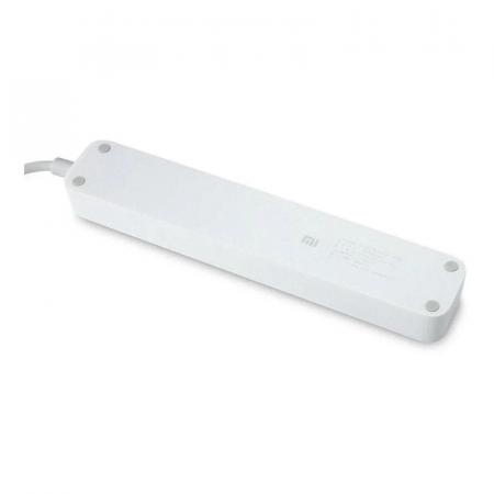 Удлинитель Xiaomi Mi Power Strip 3, 1,8 м, 10А / 2500 Вт, 3 розетки (XMCXB01QM) Белый