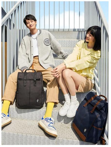 Рюкзак Xiaomi 90 Points Vibrant College NEW (90BBPLF1902U) Чёрный