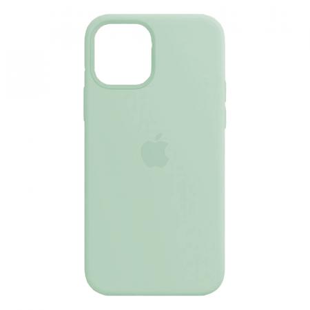 Чехол Silicone Case для Apple iPhone 12/12 Pro Beryl, берилл