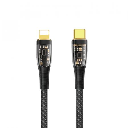 Кабель WiWU Type-C – Lightning Cable, 1,2m (TM01) Черный