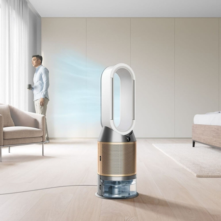 Увлажнитель-очиститель воздуха Dyson PH05 White/Gold, бело-золотой