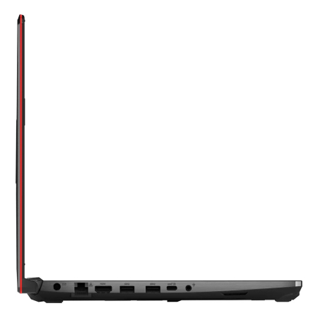Ноутбук 15.6" ASUS TUF A15 FA506NCG-HN218 (90NR0JF7-M00JD0) AMD Ryzen 7 7445HS, 16Gb DDR5, SSD 512Gb, NVIDIA GeForce RTX 3050 4Gb, IPS, Full HD, Без ОС, Black, тёмно-серый