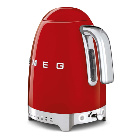 Чайник электрический SMEG 50s Style с регулируемой температурой (KLF04RDEU) Red, красный