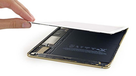 Замена стекла дисплея (с сохр. оригинальной матрицы) iPad Air (2 gen)