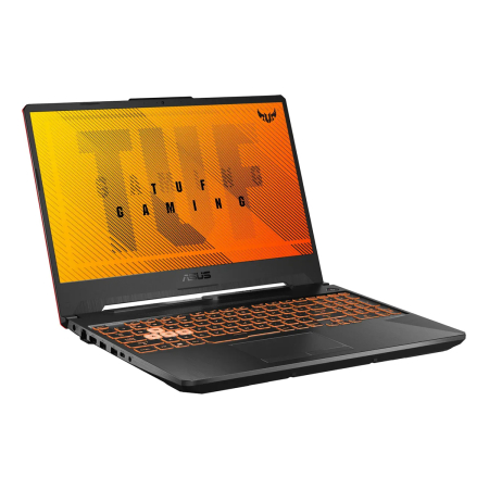 Ноутбук 15.6" ASUS TUF A15 FA506NCG-HN218 (90NR0JF7-M00JD0) AMD Ryzen 7 7445HS, 16Gb DDR5, SSD 512Gb, NVIDIA GeForce RTX 3050 4Gb, IPS, Full HD, Без ОС, Black, тёмно-серый