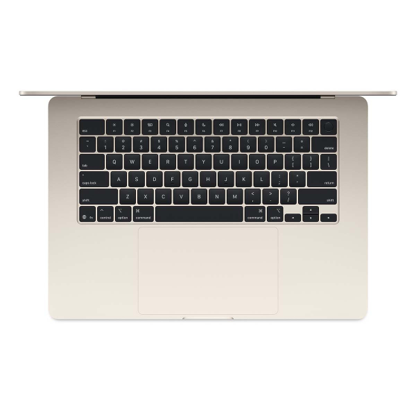 Apple MacBook Air 15" (M4 10C CPU, 10C GPU, 2025) 16/512Gb SSD (MW1K3) Starlight, «сияющая звезда»