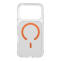 Чехол для iPhone 17 Pro с MagSafe UNIQ HYBRID LIFEPRO XTREME (IP6.3P(2025)-LXAFMFCLRVO) Прозрачно-оранжевый