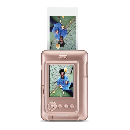 Фотоаппарат моментальной печати Fujifilm Instax Mini LiPlay Blush Gold, золотой