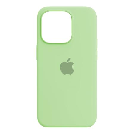 Чехол Silicone Case для Apple iPhone 14 Pro Светло-зеленый