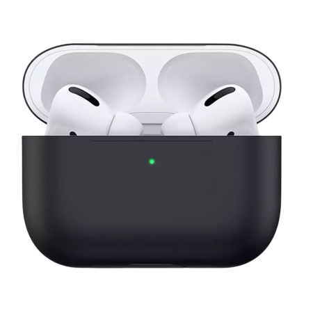 Чехол для Apple AirPods Pro 2 Silicone Case Черный