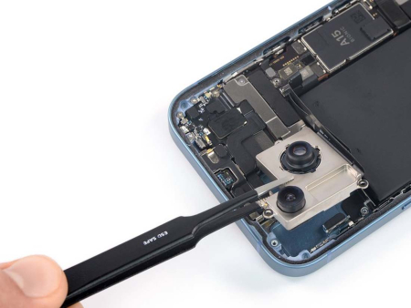 Замена микрофона основной камеры iPhone 14 Plus